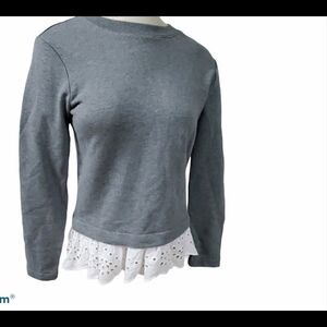 Banana Republic Gray Sweatshirt Size  XS